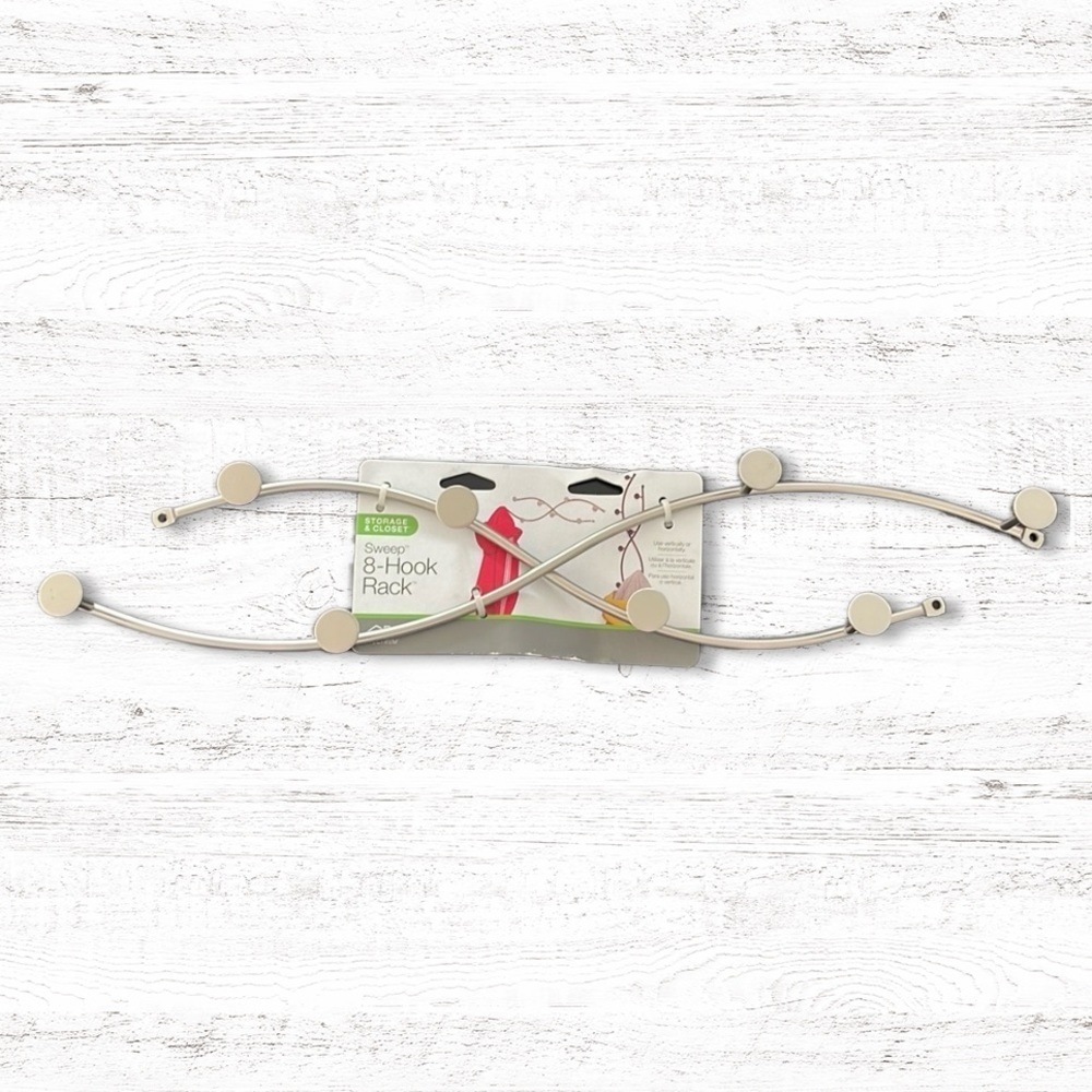 { Spectrum } Sweep 8-Hook Rack